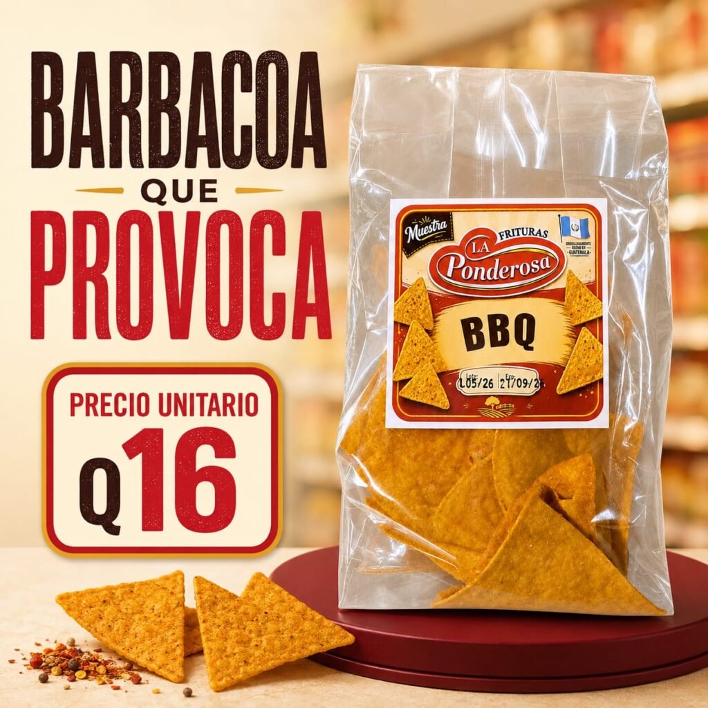 Nacho Barbacoa (400 grs) La Ponderosa